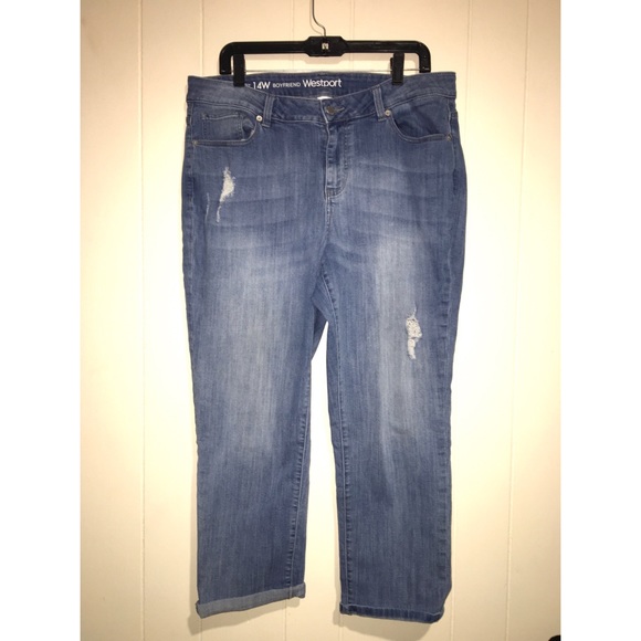 plus size ripped joggers